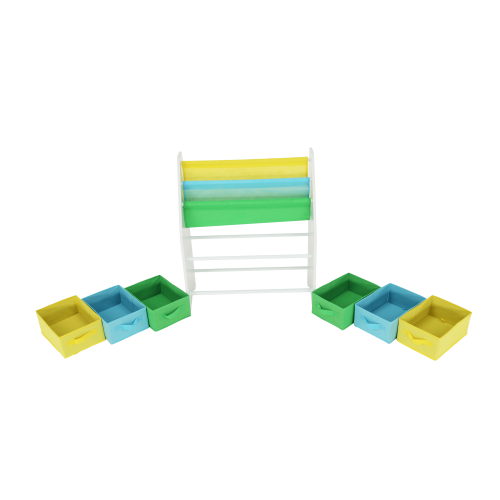 Organizator / raft pentru jucării, multicolor / model, NOMITO TIP 1