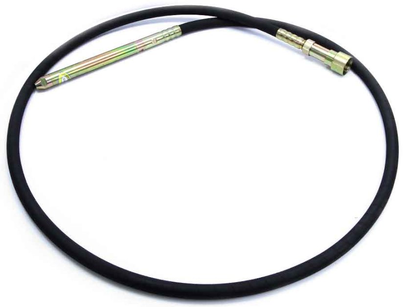 Cev za vibrator za beton M79492, dolžina 4 m, premer 35 mm, matica z objemko, MAR-POL