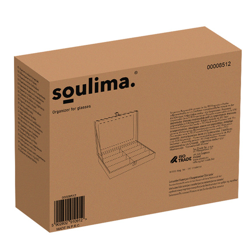 Brillen-Organizer mit 8 Fächern