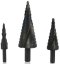 Set stepenastih burgija 4-12, 4-20, 4-32 mm za lim RAPID, spiralni utor, MAR-POL