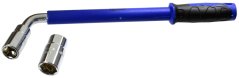 Kľúč na matice kolies teleskopický 17x19 mm, 21x23 mm, GEKO