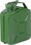 Kanister JerryCan LD5, 5 lit., metalowy, na PHM, zielony