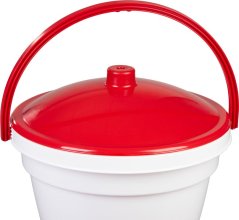 RAPID CLEAN Tränke für Geflügel, mit Beinen, 12 Liter, Kunststoff