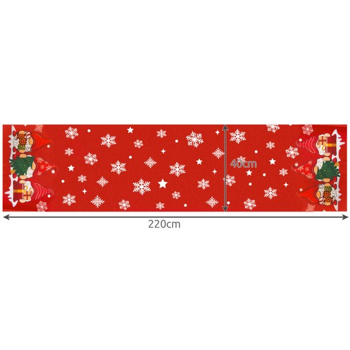 Weihnachtstischläufer 220x40cm Ruhhy 22483