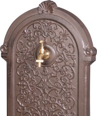 Umývadlo Strend Pro Garden LT-H20505, záhradné, hnedé, 390x330x720 mm