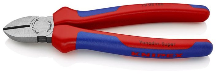 Kleště KNIPEX 70 02 180, 180 mm, krimpovací, boční