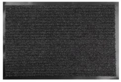 Rohožka MagicHome TRM 202, před dveře, 40x60 cm, BlackWhite, šedá/černá