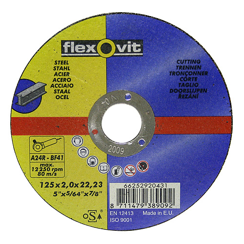 Disc FlexOvit 20435 150x2,5 A24R-BF41, tăiere metal
