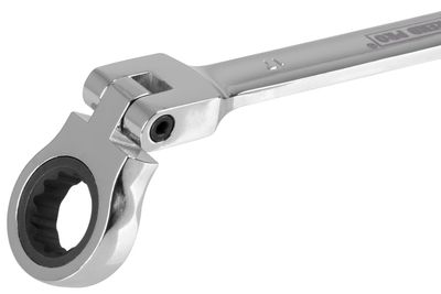 Sada klíčů Strend Pro CSS819, 7 dílná, očkoploché, ráčnové s kloubem, 8-19 mm