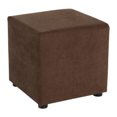 Hocker, Alova-Stoff, braun, REGOR