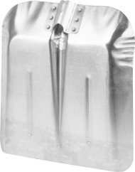 Łopata KOVOS Alu, duża, 360/1,6 mm, aluminiowa, bez rączki (akce)