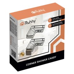 Sarokpolc a fürdőszobába - 2db-os szett. Ruhhy 27092