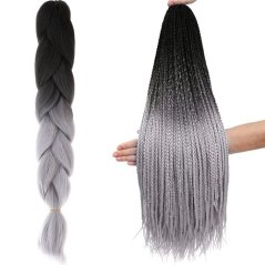 Ombre pletenice od sintetičke kose sz/sz W10345 (akce)