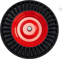 Koleso na fúrik Strend Pro Premium Fortis BLACK bantam, náhradné, s oskou