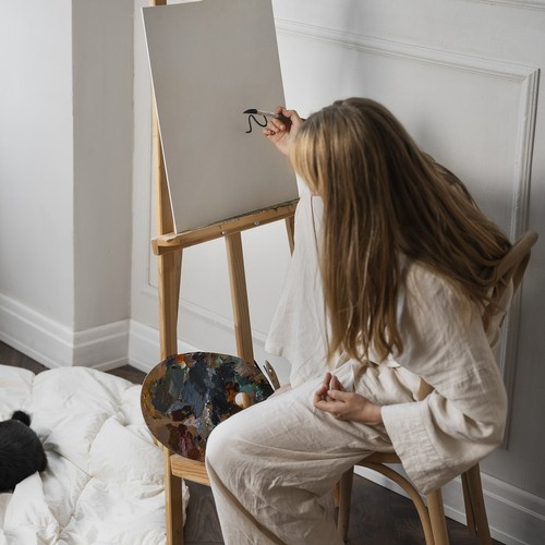 Slikarsko platno - set 4 kosov Maaleo 24279