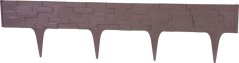 Palisáda StonePalisade L-2,37 m, tmavá hnedá, bal. 3 ks, 790x95/200 mm, UV