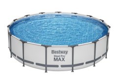 Bestway® Steel Pro MAX bazen, 56488, filter, pumpa, ljestve, poklopac, 4,57x1,07 m