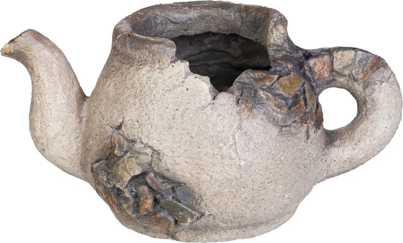 MagicHome Dekoration, Blumentopf, Mosaik, Keramik, 23,5x40x20,5 cm