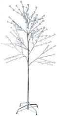 MagicHome Kirschbaum, 180 cm, weiß, LED kaltweiß, 230 V, IP44, außen