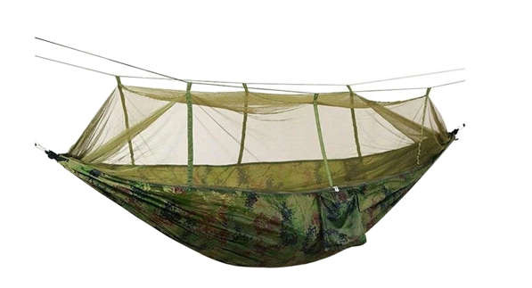 Hamak kempingowy Santiago Army 260x140cm (akce)