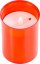 Gyertya MagicHome TG-10, LED gyertyával, sírhoz, piros, 12 cm, csomag része 2xAA