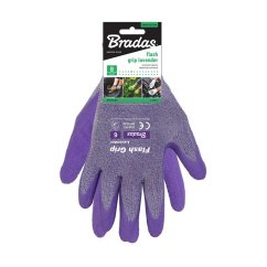 FLASH GRIP LAVENDER védőkesztyű, latex, 6-os méret (akce)