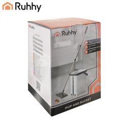 Dvojkomorový mop 11L s podložkami Ruhhy 27232 (akce)