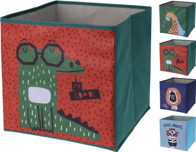 Škatla za shranjevanje 30x30x30 cm otroška mešanica