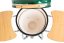 Gril Strend Pro Kamado Egg 21", priemer 46,7 cm, gril výška 91 cm, zelený, 130x73x122 cm