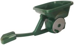 Kézi gyepszóró és műtrágyaszóró, 3 literes