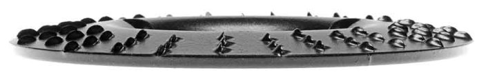 Kotna rašpa za kotni brusilnik 115 x 3 x 22,2 mm visok zob, TARPOL, T-02