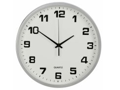 Nástenné hodiny veľké nedotykové tiché 25 cm okrúhle sekundové ručičky
