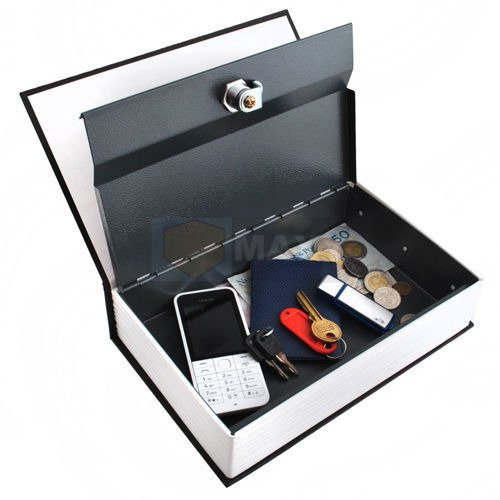 Safe - eine in einem Buch versteckte Kiste (akce)