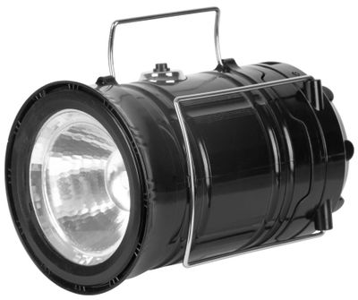 Lampe Strend Pro Camping CL102, LED, 80 lm, 1200 mAh, Flammeneffekt, Campinglampe, Solarladung, USB-Ausgang
