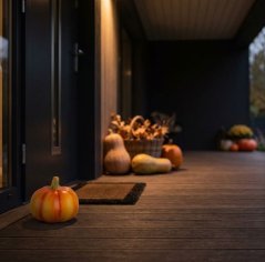 Dekoracja MagicHome Nature, Dynia, terakota, 10.50x10.50x9.50 cm