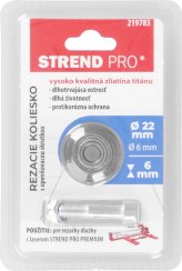 Roata WB218 (22x6x6 mm) de rezerva, pentru freza de pavaj, profesionala