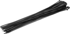 Húzószalag Strend Pro CT66BL, 800x9 mm, 50 db, fekete, nylon, kötés