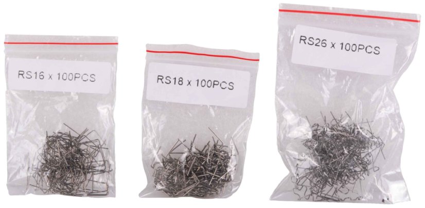 Clips für Kunststoffschweißmaschine, RS16-RS46, 600 Stk., GEKO