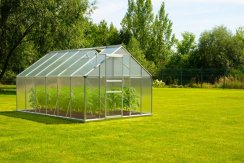 Greenhouse Strend Pro üvegház, Alu, polikarbonát PC 6 mm, 250x370x195 cm