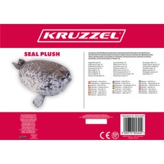 Maskottchen - Robbe 60 cm Kruzzel 24644 (akce)