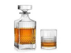 Pahar de whisky + sticlă 6pcs BRILLANTE