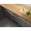 Oberschrank, Eiche Lancelot/Grau matt, VEGA 60 GU-36 1F