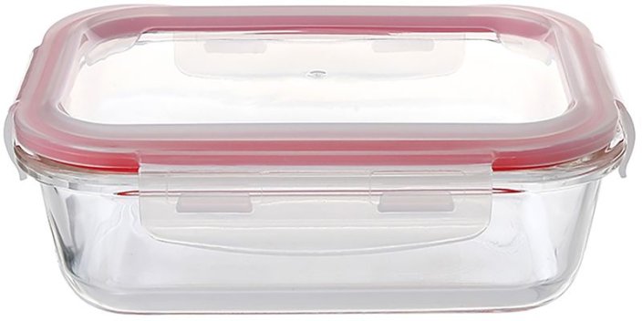 Dóza MagicHome, obdĺžniková, 1500 ml, s vekom, Clip