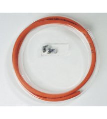 Schlauch 1,5 m mit Schellen - Set, MEVA