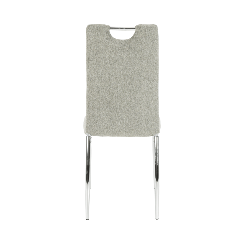 Esszimmerstuhl, Highlight Beige/Chrom, OLIVA NEU