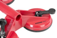 Glashalter Strend Pro CUP-182, Absaugung, 4-Kuppel, Kunststoff