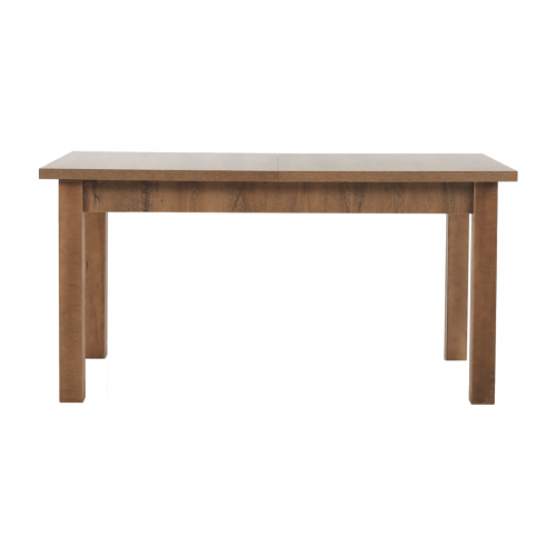 Jedálenský stôl, rozkladací, dub lefkas tmavý, 160-203x90 cm, MONTANA STW