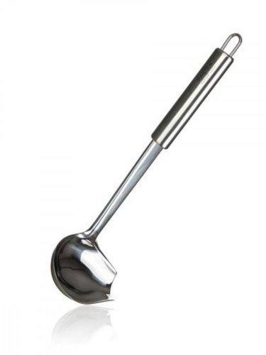 Kuhinjska zajemalka za omako 8,0x29,5cm, nerjaveče jeklo, prostornina 50 ml