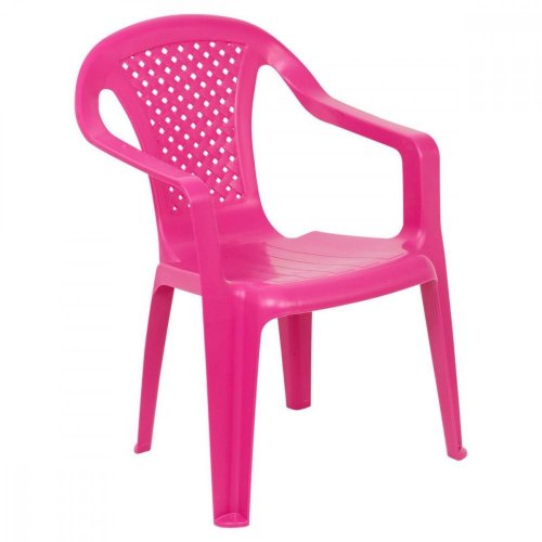 Židle dětská BABY růžová KLC