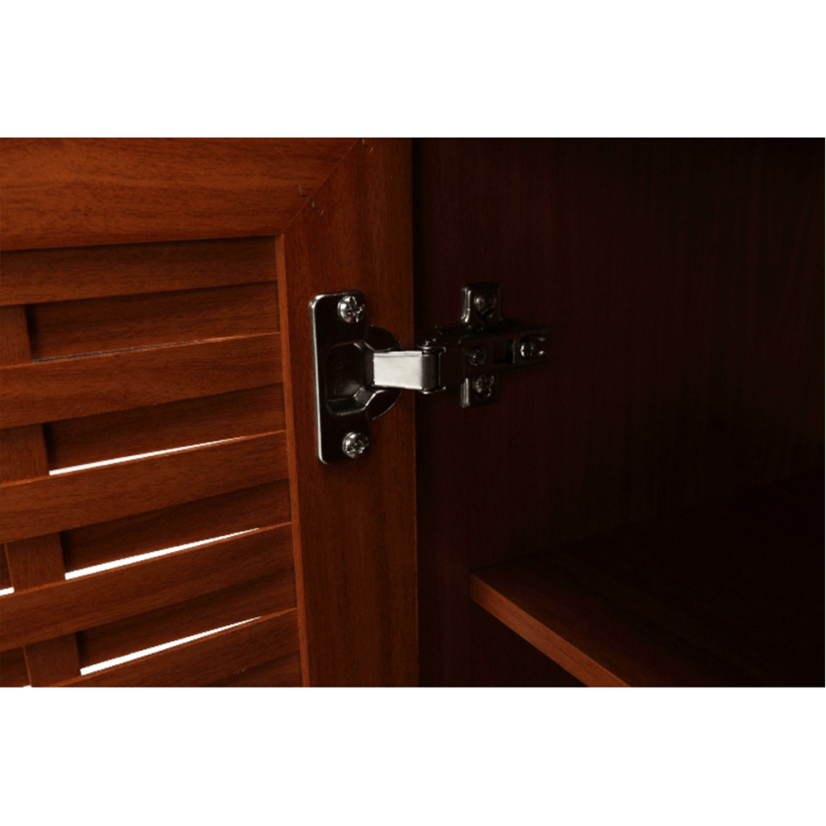 Schuhregal, laminiertes MDF, amerikanische Kirsche, FP 03